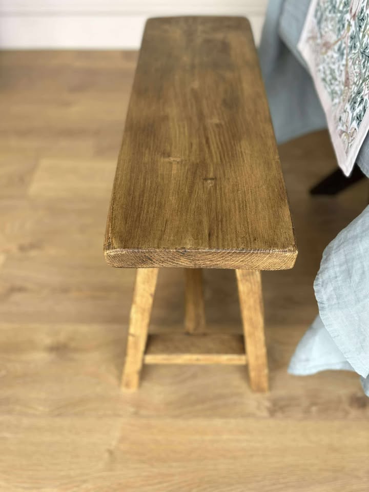 Rustic Bench | Farmhouse Stool