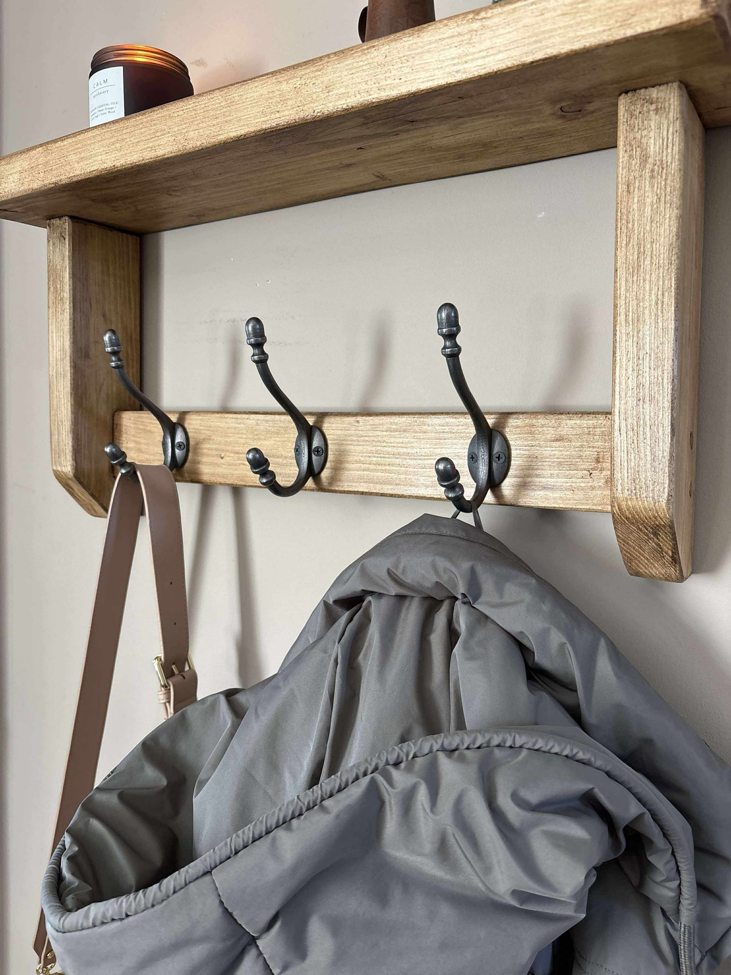 Coat Rack with Shelf