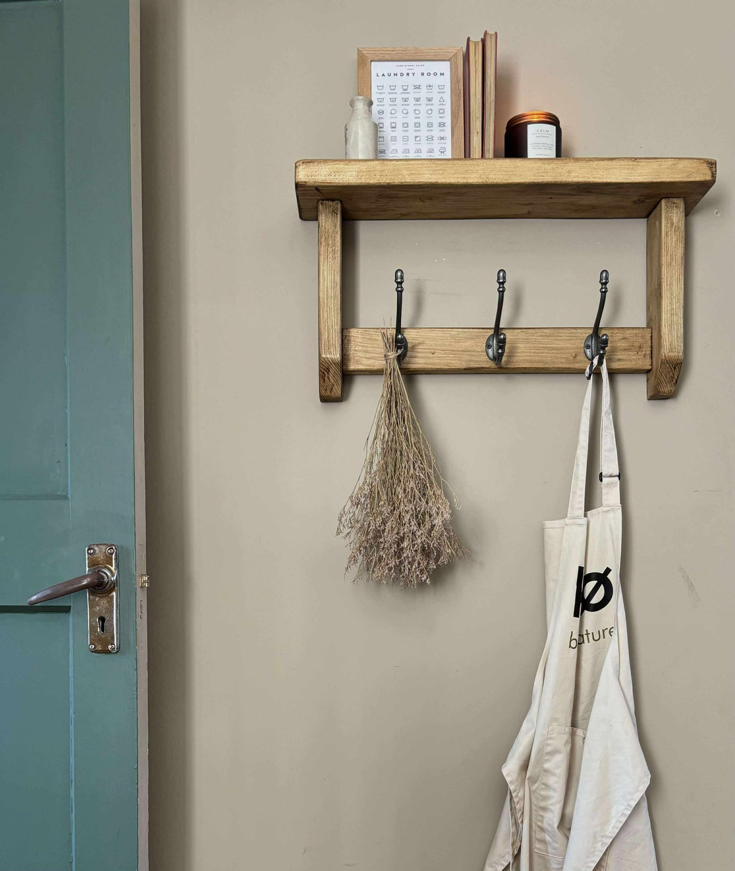 Coat Rack with Shelf